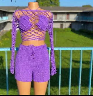 Photo 2 du produit  - maillot de bain tricoté à la main