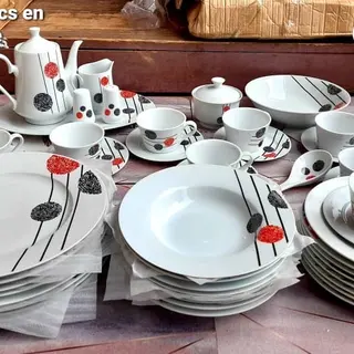 Photo 2 du produit  - plats vaisselle ensemble 50pieces