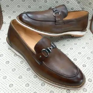 Photo 1 du produit  - Chaussures formelles couleur marron