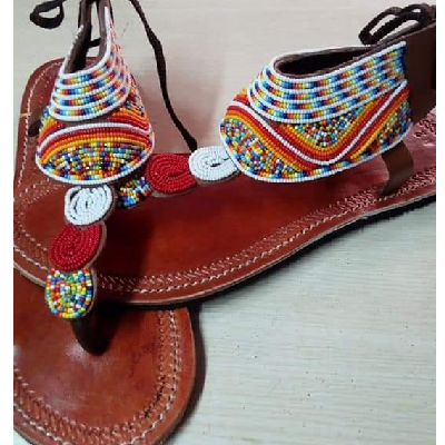 Photo 1 du produit - Babouches marrons Afritude