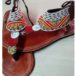 Photo 1 du produit  - Babouches marrons Afritude