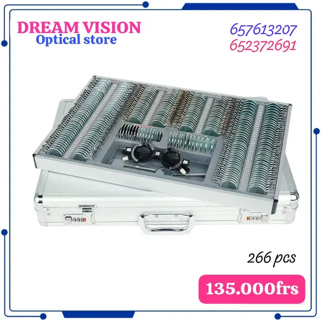 Image de Valisette lentilles à essai 266 Pcs