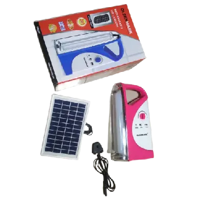 Image of Solar rechargeable lamp