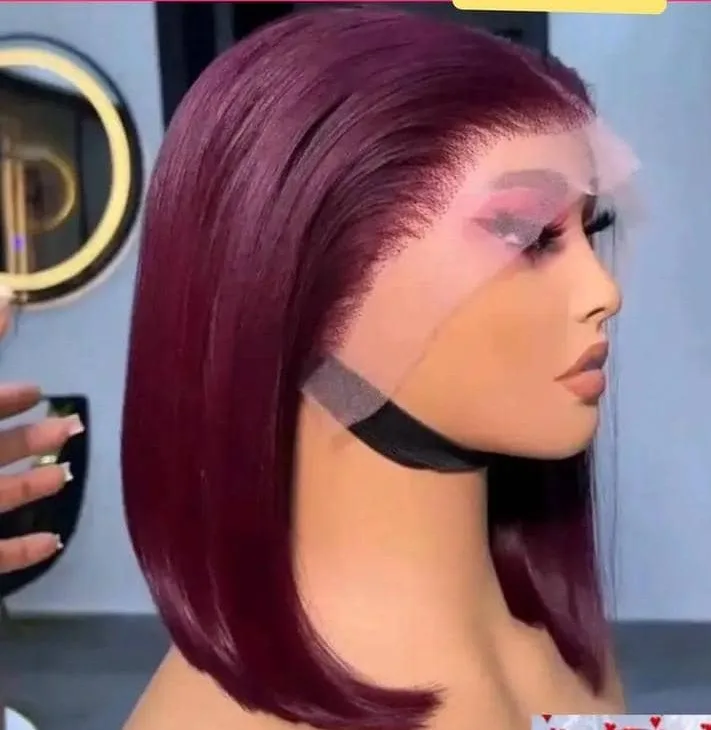 Product image attachment 1 - natural wig with frontal lace