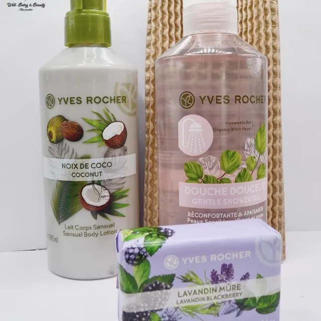Image de lait de toilette et gel douche Yves Rocher