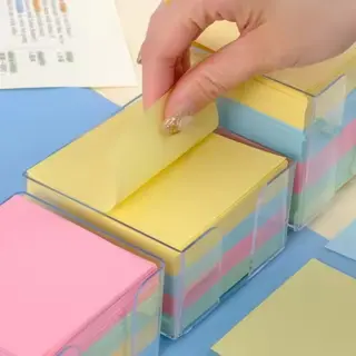Photo 2 du produit  - 500 sheets post-it notes in a transparent box