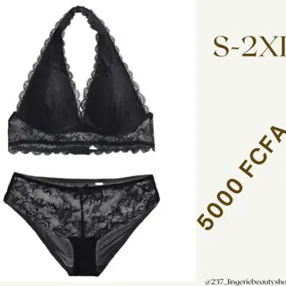 Photo 1 du produit  - Ensemble sous-vêtements lingerie femme (taille S - 2XL)