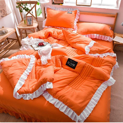 Photo 1 du produit - Drap -Orange