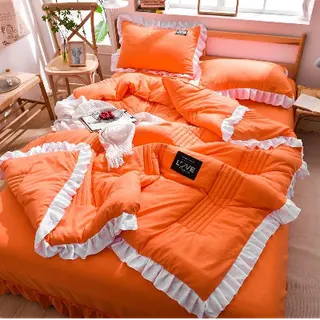 Product image attachment 1 - Bed Sheet -Orange