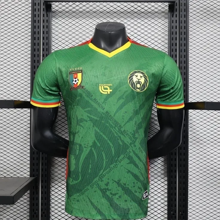 Product image attachment 1 - MAILLOT CAMEROUN VERSION JOUEUR