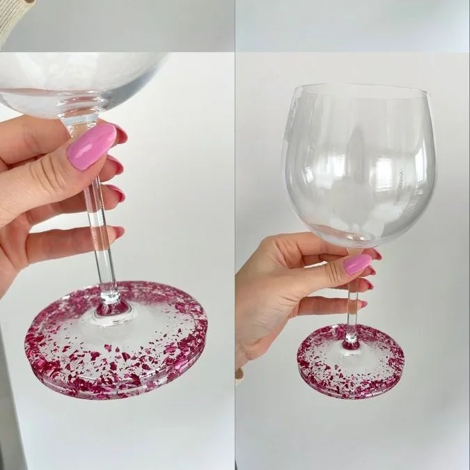 Photo 1 du produit - personalisation de pieds de verres