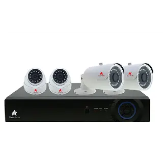 Product image attachment 1 - Kit multistar 4 camera + XVR 4CH