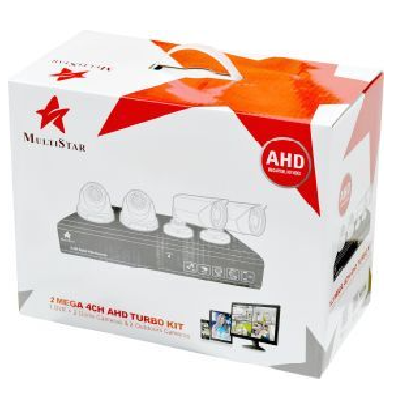 Photo 2 du produit - Kit multistar 4 camera + XVR 4CH