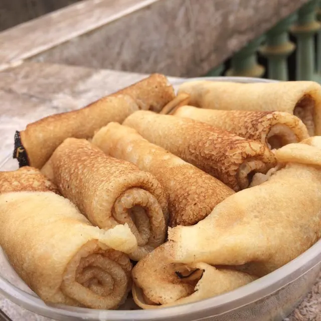 Image de crêpes nature
