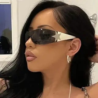 Photo 1 du produit  - Lunettes de soleil mode aviateur pour femme