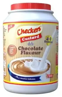 Photo 1 du produit  - Checkers Custard Chocolat 4-en-1 1kg (pack de 3)