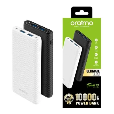 Product image attachment 1 - Oraimo 10 000 mAh Power Bank Ultra Slim