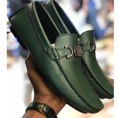 Photo 1 du produit  - mocassins vertes