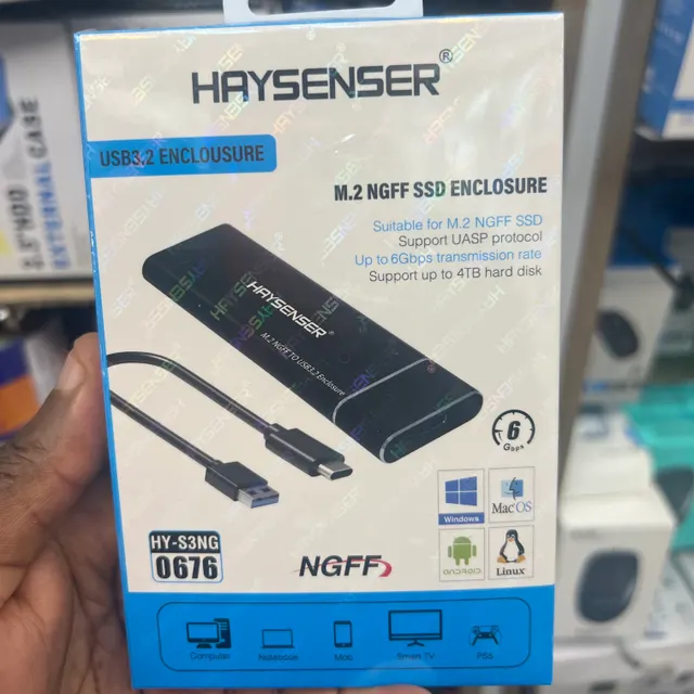 Image of HAYSENSER USB TO TYPE C BOÎTIER SSD