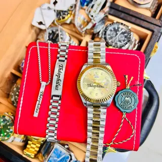Photo 2 du produit  - Montre+ Gourmette + Collier personnalisé