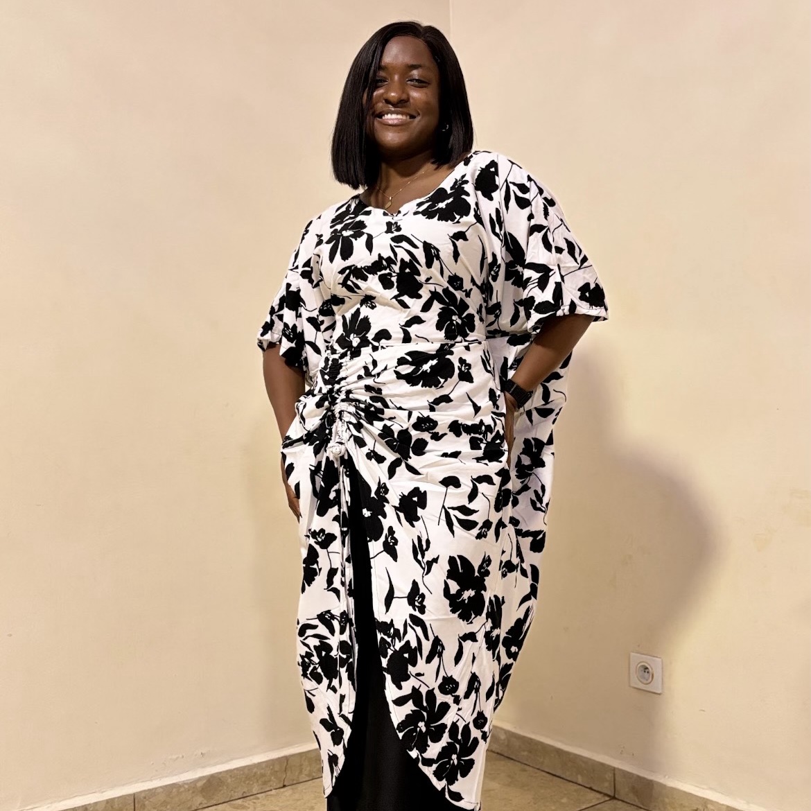 Product image attachment 1 - two piece floral dress