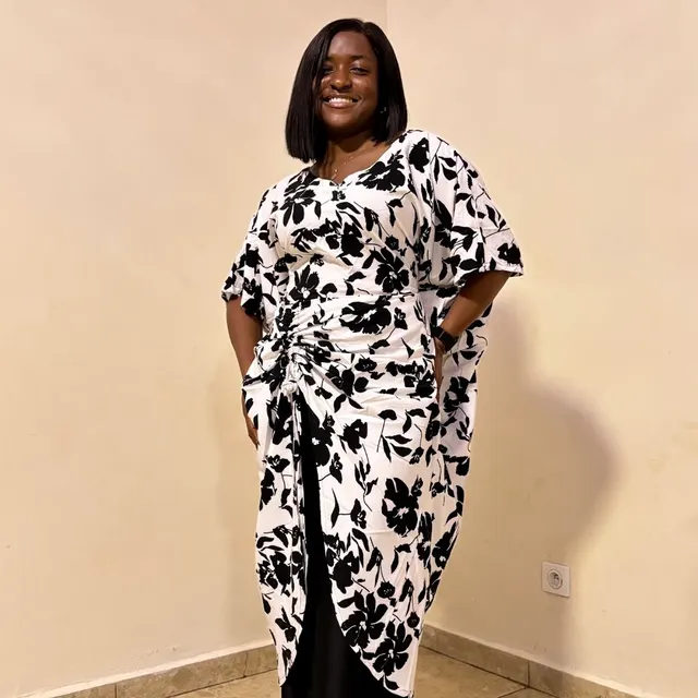 Image de two piece floral dress