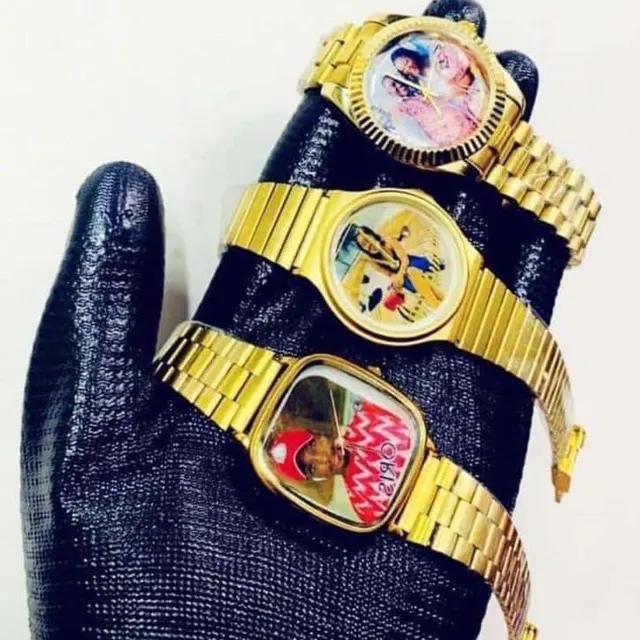 Image of personalized watch with photo
