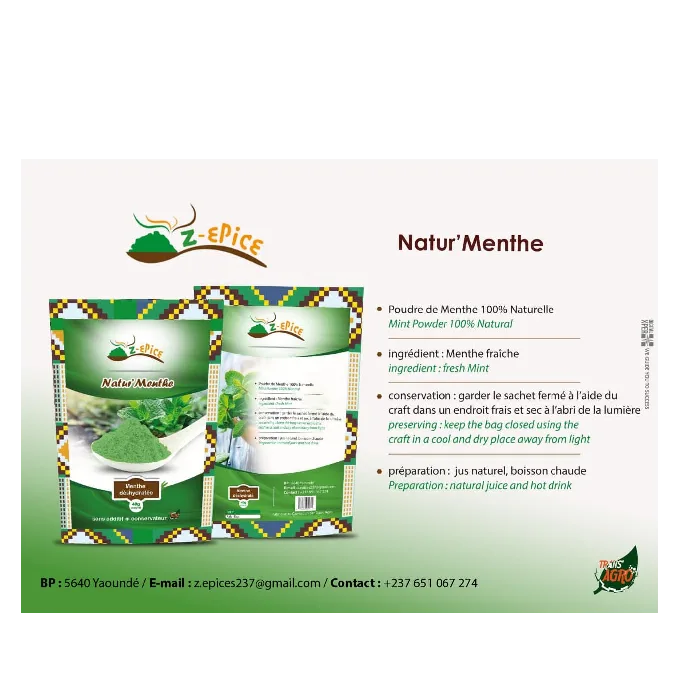 Photo 1 du produit - Poudre de menthe