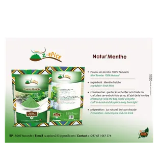 Photo 1 du produit  - Poudre de menthe