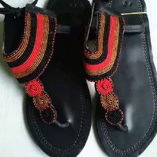 Product image attachment 1 - Afritude black sandals