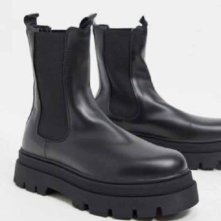 Photo 1 du produit - bottes homme noir ciré