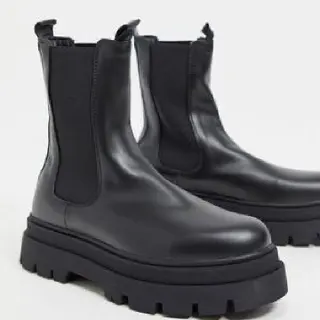 Photo 1 du produit  - bottes homme noir ciré