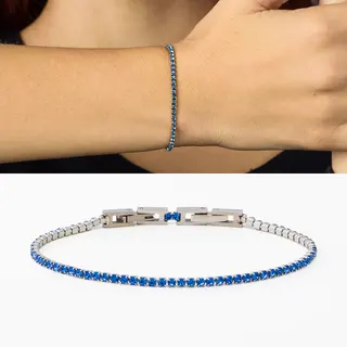 Product image attachment 4 - Bracelet tennis en cristaux