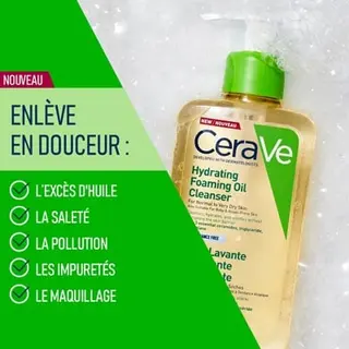 Photo 3 du produit  - CeraVe Huile Lavante Moussante 473 ml