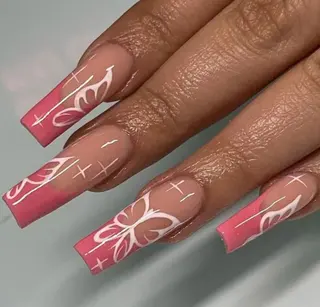 Photo 1 du produit  - Ongles french manucure press on nails