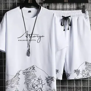 Photo 1 du produit  - t-shirts ensemble plus shorts
