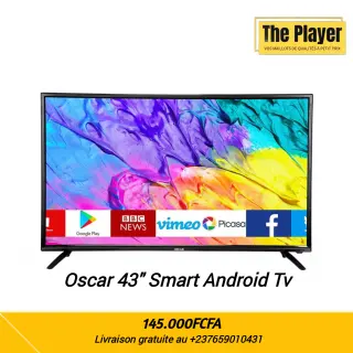 Photo 1 du produit  - TV 43" Oscar Smart Android