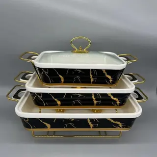 Photo 2 du produit  - jeux de 3 assiettes de tables casable au prix de rien