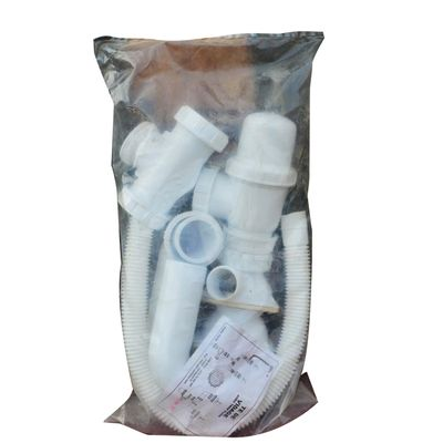 Photo 1 du produit  - Siphon d'Evier de Cuisine (VIDAGE EVIER 1 BAC) - Blanc