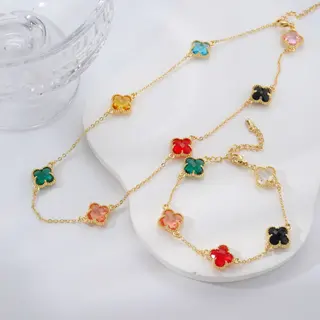 Photo 4 du produit  - Bracelet trèfle en cristal