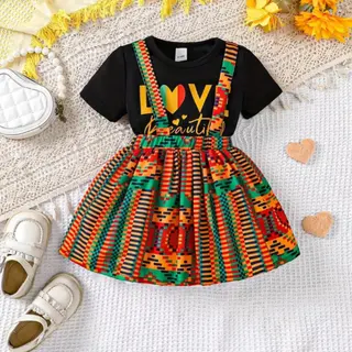 Photo 4 du produit  - Ensemble de 2 vêtements d'extérieur multicolores pour filles