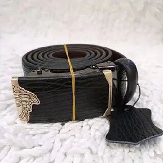 Photo 1 du produit  - Ceinture en cuir noir