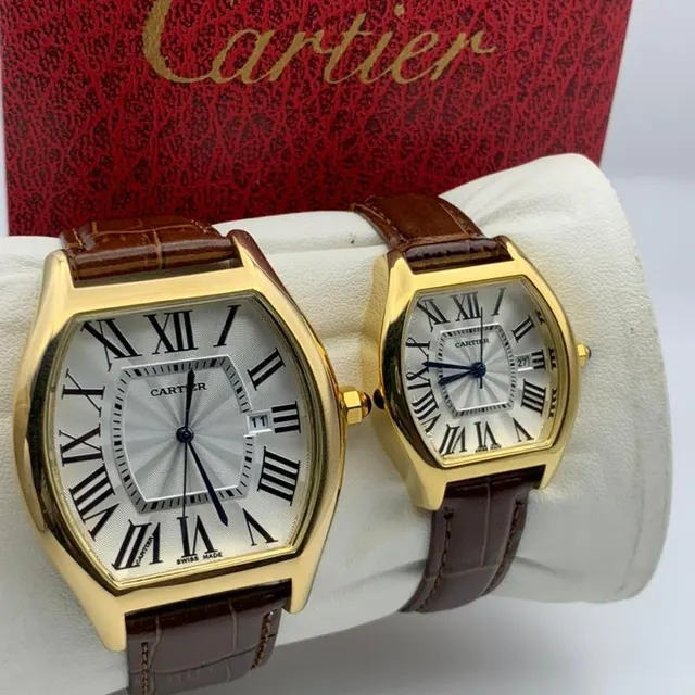 Image of Cartier couple watch