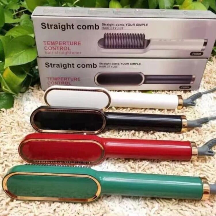 STRAIGHTENER AND CURLS AVAILABLE