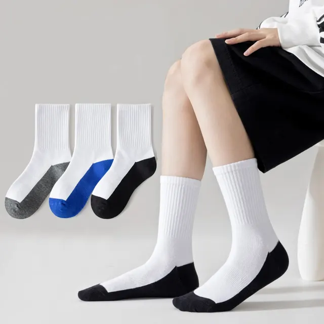 Image de White Cotton School Socks