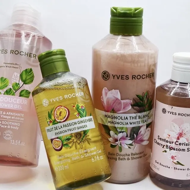 Image de gel de douche et bain de douche Yves Rocher