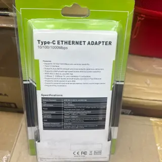 Product image attachment 2 - TYPE C ETHERNET ADAPTER