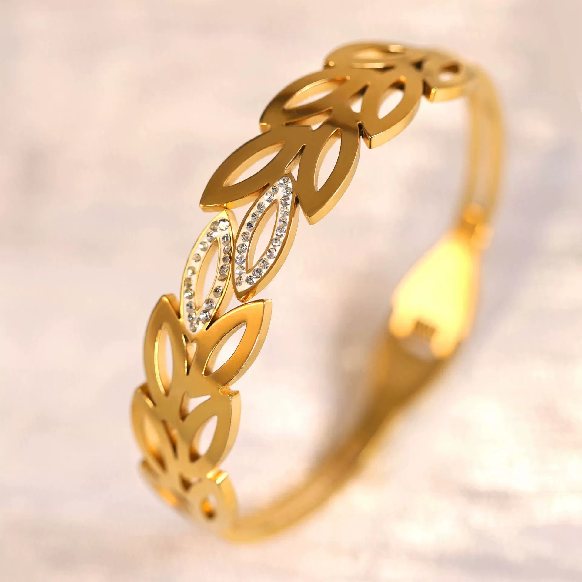 Photo 1 du produit - Stainless steel gold bracelets