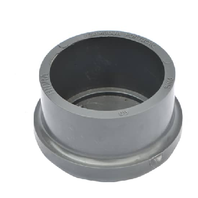 Photo 1 du produit - Bouchon PVC - Diamètre 63 - Gris Sombre Lot De 6 Pièces