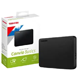 Product image attachment 1 - Hard drive toshiba canvio basics 4To